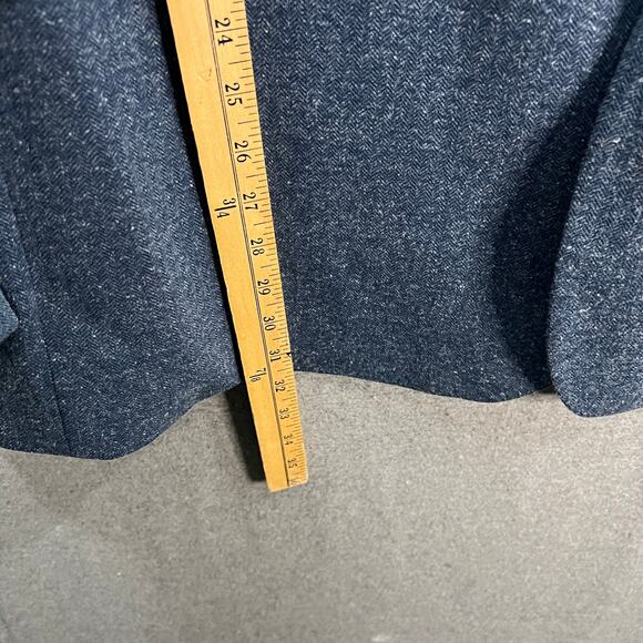 Stafford Big&Tall Mens Classic Fit Sport Coats Suits Navy Size 54 Long - Picture 11 of 14